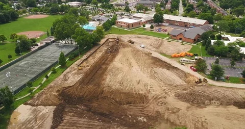 Development at a local school Stock Footage 106798186