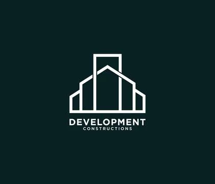 Development logo Stock Illustration