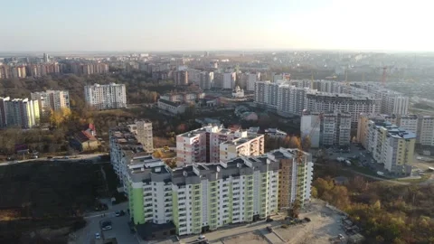 Development of new areas of the city Stock Footage 164332748
