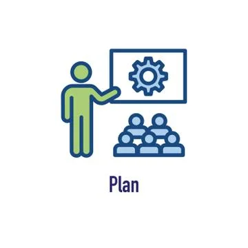 Development Operations and Life Cycle - DevOps Icon Stock Illustration