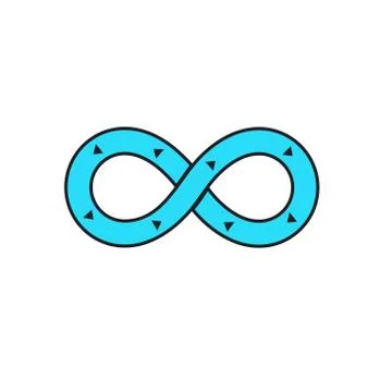 Development Operations and Life Cycle - DevOps Icon Stock Illustration