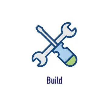 Development Operations and Life Cycle - DevOps Icon Stock Illustration