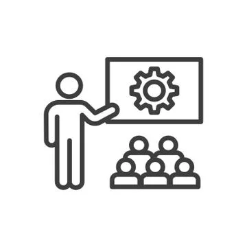 Development Operations and Life Cycle - DevOps Icon Stock Illustration