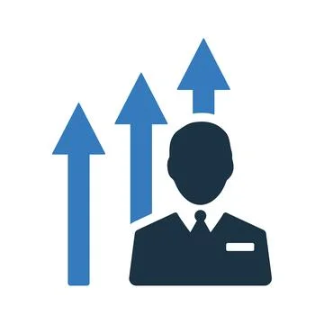 Development, personal, growth icon. Simple editable vector design isolated .. Stock Illustration