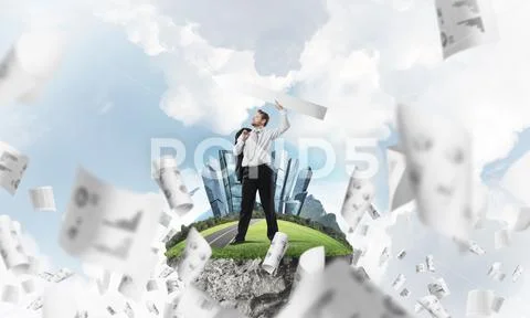 Development in right direction Stock Photos