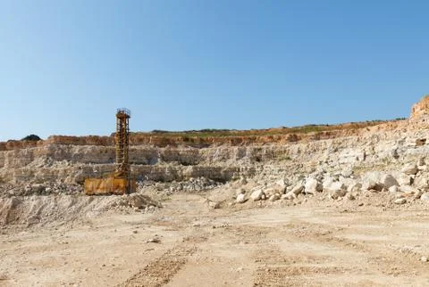 Development of rock Foto stock