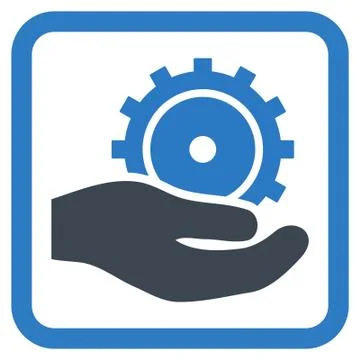 Development Service Flat Vector Icon イラスト素材