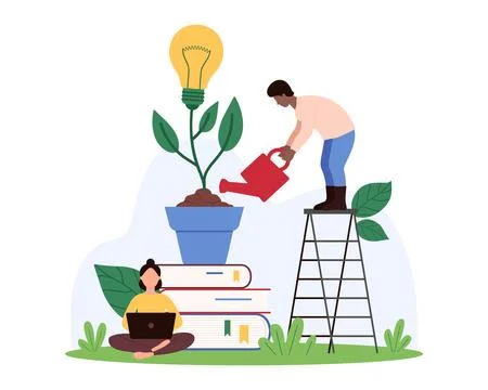 Development of skills and creative thinking through training and knowledge of Stock Illustration
