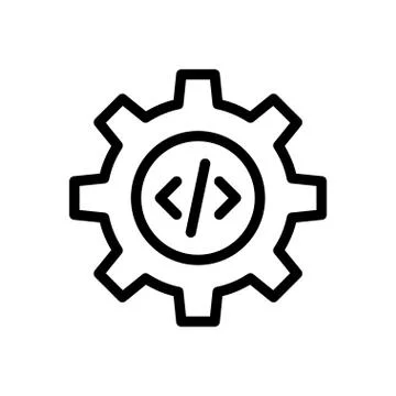 Development thin line icon イラスト素材