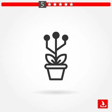 Development vector icon Stock Illustration