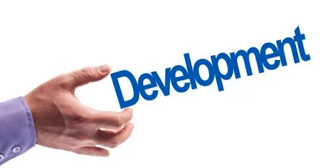 Development word Stock Photos