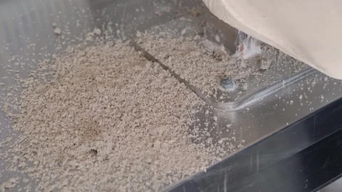 Development of a working, fixing mechanism for a new prosthesis in the workshop. Stockbeeldmateriaal 269396543