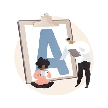 Developmental Screening abstract concept vector illustration. 스톡 일러스트