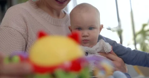 Developmental toy baby Video stock 112957415
