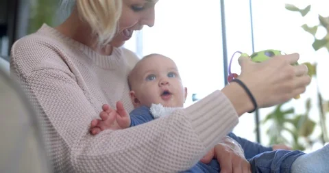 Developmental toy baby Stock Footage 112957916