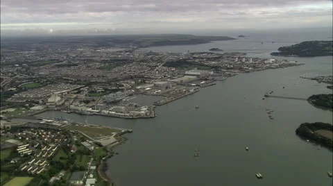 Devenport Dockyard Stock Footage 65201117