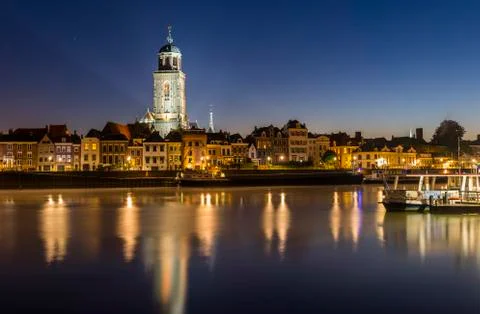 Deventer in the Morning Stock Photos