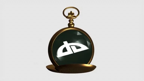 DeviantArt Vintage Icon witrh Alpha Channel Stock Footage 248078148