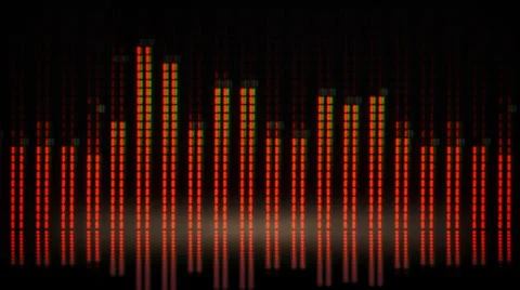 Device for adjusting the balance between frequency components Video stock 32349134
