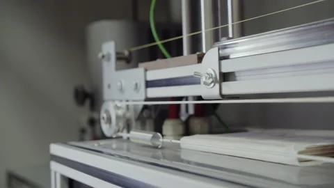 Device for analyzing polymers in laboratory conditions Stock Footage 228780878