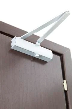 The device for automatic closing Foto stock