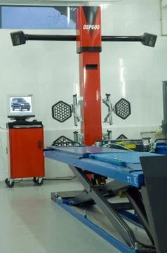 Device for car diagnostics Stock Photos