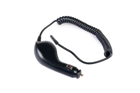 The device in the car lighter Stock Photos
