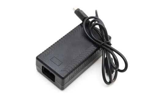 Device charger with cable in a simple setting for electronics use 스톡 사진