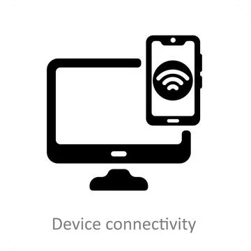 Device Connectivity Stock Illustration