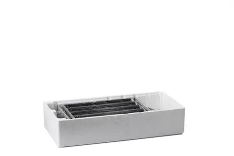 Device for cooling liquid. Stock Photos