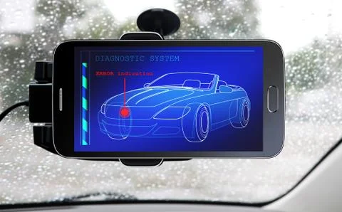 Device for diagnostic system Stock Photos