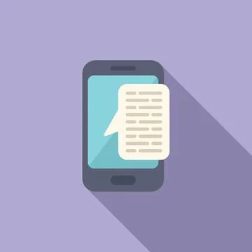Device digital reading icon flat vector. Media literature Illustrazione stock