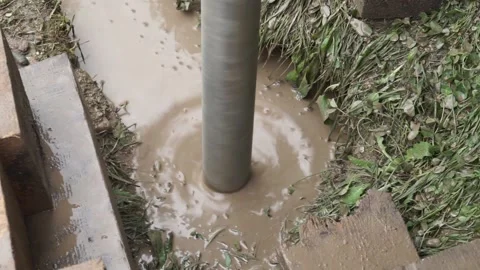 The device for drilling works Stock Footage 145427935