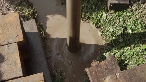 The device for drilling works Stock Footage 145427962