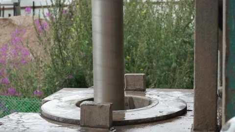 The device for drilling works Stock Footage 145427965