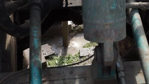 The device for drilling works Stock Footage 145427993