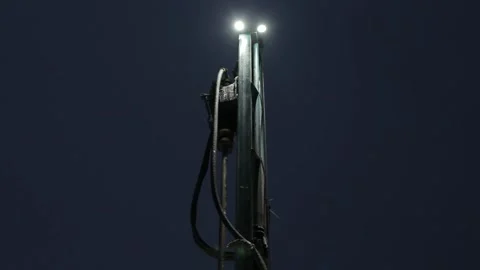 The device for drilling works Stock Footage 145594456