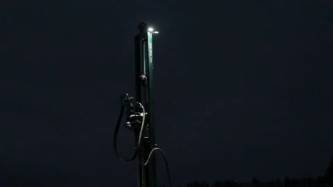 The device for drilling works Stock Footage 145594584