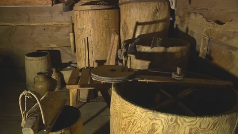 Device for the Extraction of Honey Stock Footage 72436043