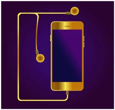 Device gold Stock Illustration