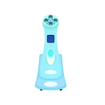 Device for home light therapy, isolated, vector illustration Stock Illustration