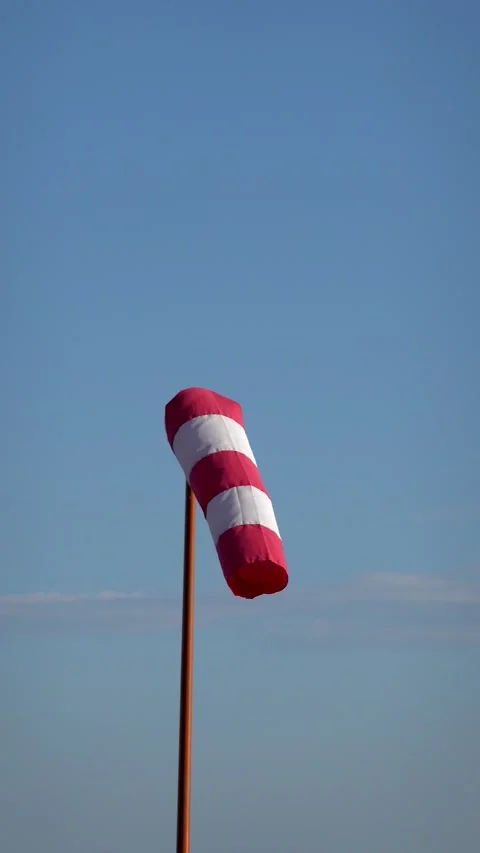 A device for indicating the direction of the wind meteorology Stock Footage 314583883