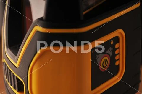 Device laser level Stock Photos