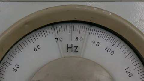 The device measuring Hertz Stock Footage 81527176