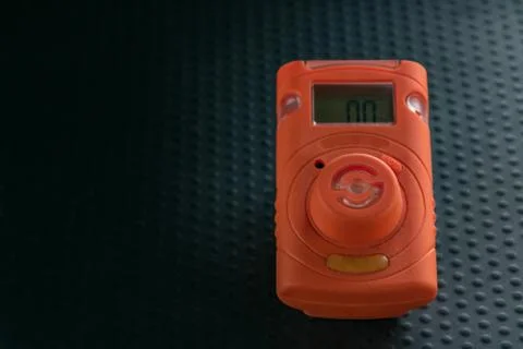 Device for measuring the lack of oxygen in the environment Foto stock