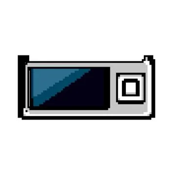 Device mp3 player game pixel art vector illustration Stock Illustration