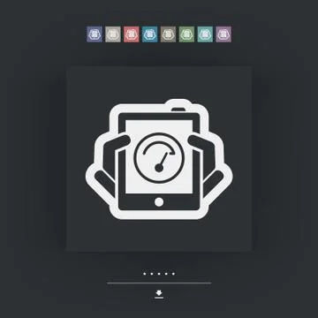 Device performances Stock Illustration