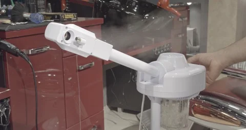 The device for the procedure after shaving. Stock Footage 103161662