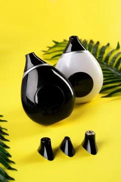 Device for removing black dots vacuum beauty device Stock Photos