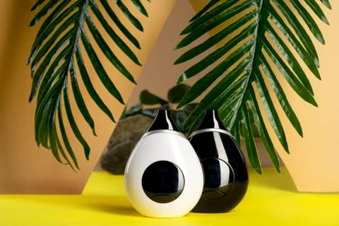 Device for removing black dots vacuum beauty device Stock Photos